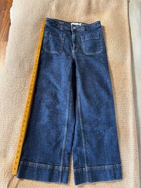 & other stories wide leg dark denim jeans 4-6 US